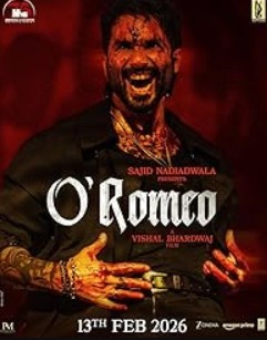 O Romeo Filmy4WEB 2026 Hindi Movie HDTS